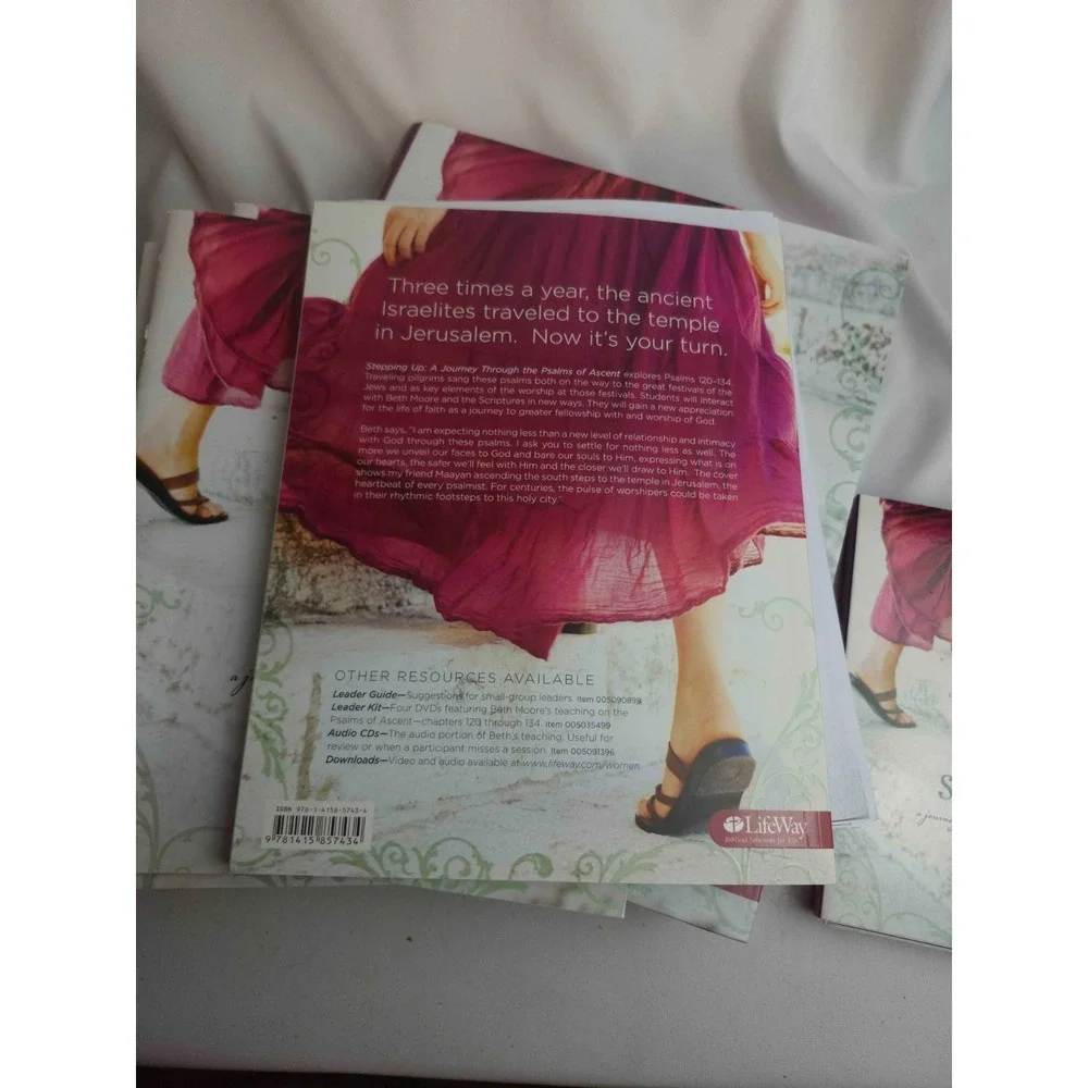 Stepping Up Beth Moore Leader Kit 4 DVDs Member Book Psalms of Ascent LifeWay